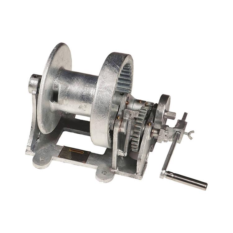 #10 Galvanized Steel Dock Hand Winch-1