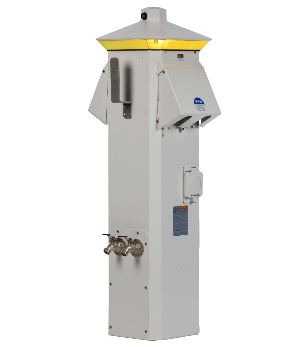 Lighthouse Power Pedestal (Stainless Steel), 30A/30A/20A