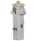 Lighthouse Power Pedestal (Stainless Steel), 50A/30A/20A