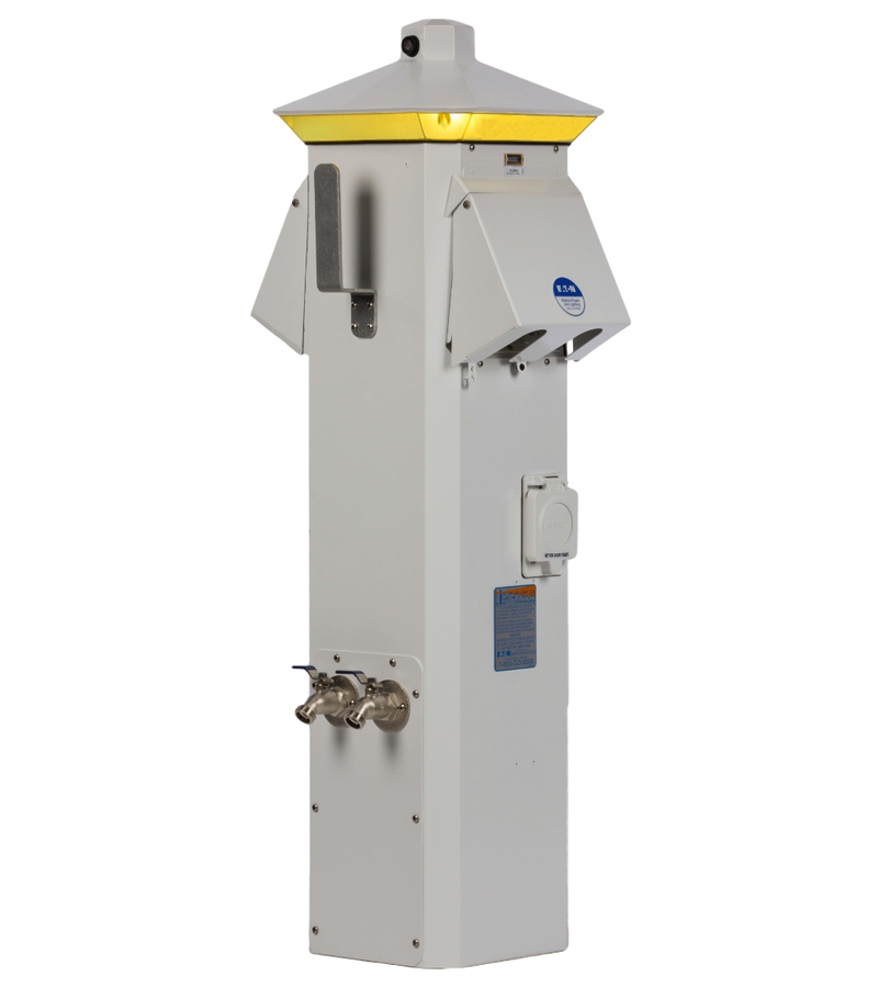 Lighthouse Power Pedestal (Stainless Steel), 50A/30A/20A-1