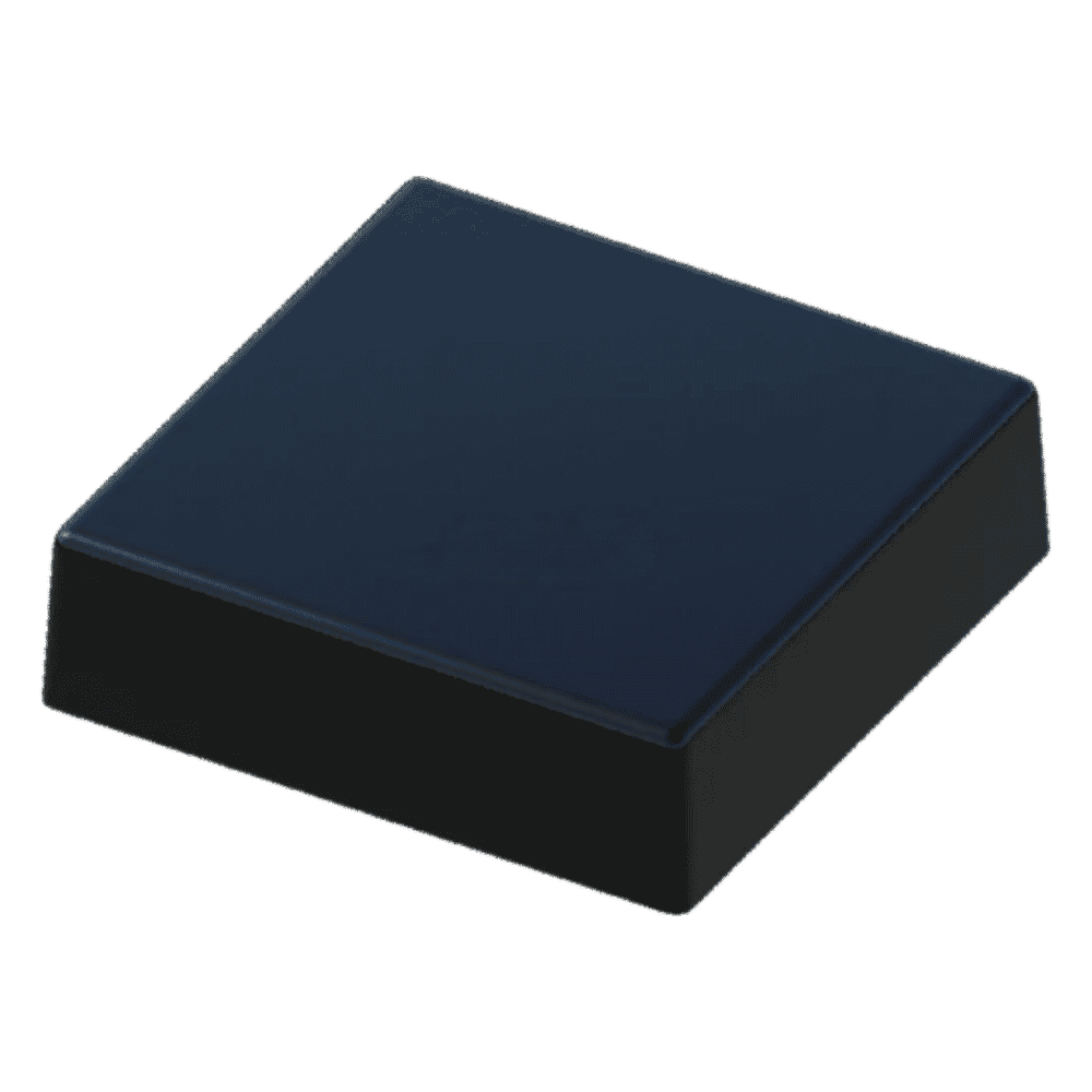 10" x 10" Black, Flat, Square, Piling Cap