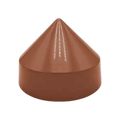 8" Copper Round Coned Piling Cap