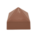 Piling Cap - Copper Cone (Polypropylene) 5.5" x 5.5" Square