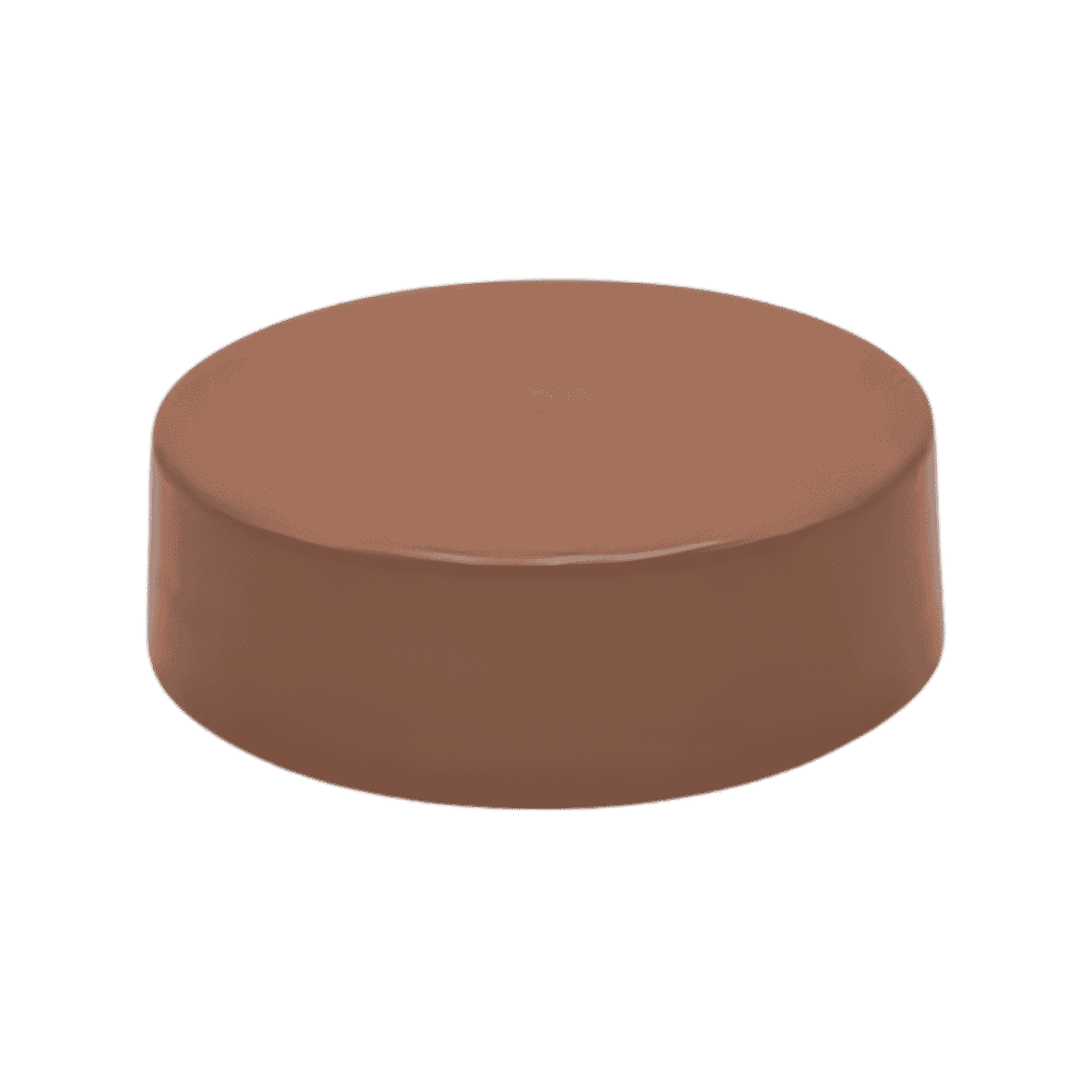 Piling Cap - Copper Flat (Polypropylene) 8.5" Round-1