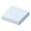 6" x 6" White, Flat, Square, Piling Cap