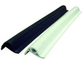 Vinyl Dock Edging, Small P-Shape, Black, 3-1/4" H x 2-1/8" W x 10' L
