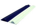 Vinyl Dock Edging, Side Guard, Black, 3-3/4" H x 1-1/8" W x 10' L