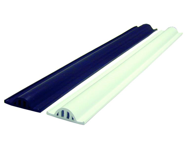 Vinyl Dock Edging Rubrail Bumper 10′ White