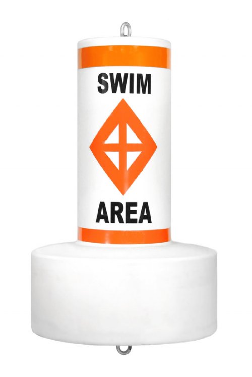 Tough Seal Float Collar Buoys with External Ballast (BOATS KEEP OUT)-1