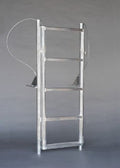 4 Step Finger Pier Lift Ladder with 3-1/2" Wide Steps