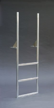 5 Step Finger Pier Straight Ladder with 3-1/2" Wide Steps