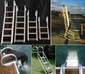 Aqua-Stairs 4 Step Angled Dock Ladders