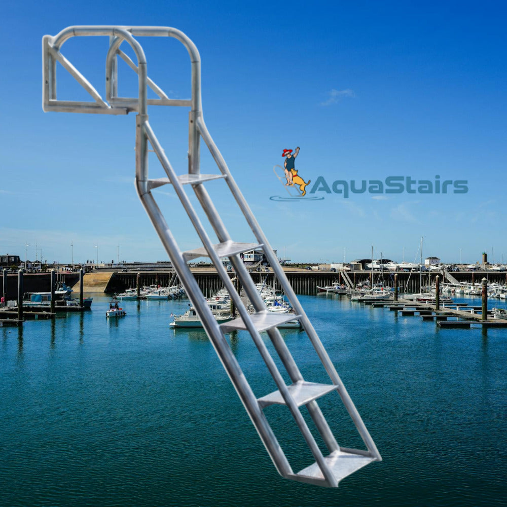 Aqua-Stairs 8 Step Angled Dock Ladders