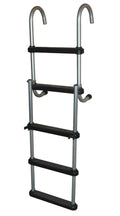 5 Step Anodized Aluminum Removable Pontoon Ladder