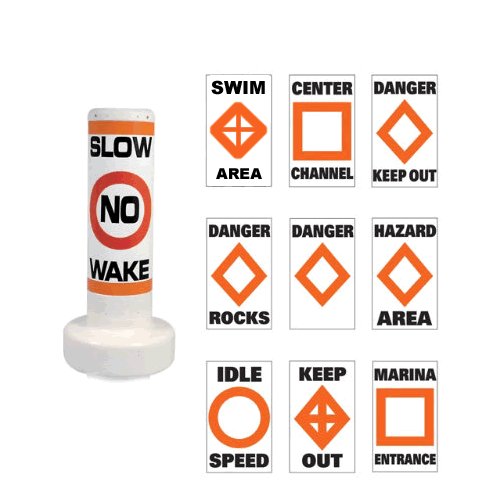 Tough Seal Fast Water Float Collar Buoys (CUSTOM LABEL)