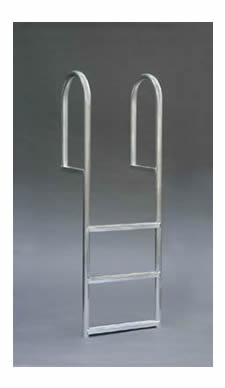 6 Step Straight Ladder with 2" Standard Steps-1