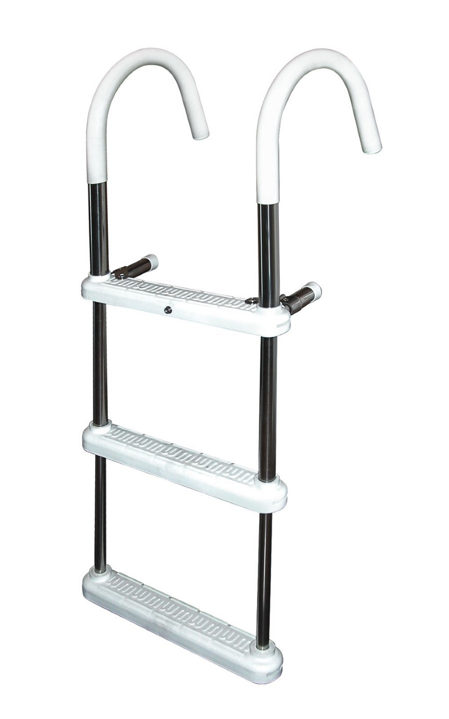 3 Step Stainless Steel Gunwale 11 in. Hook Ladder-1