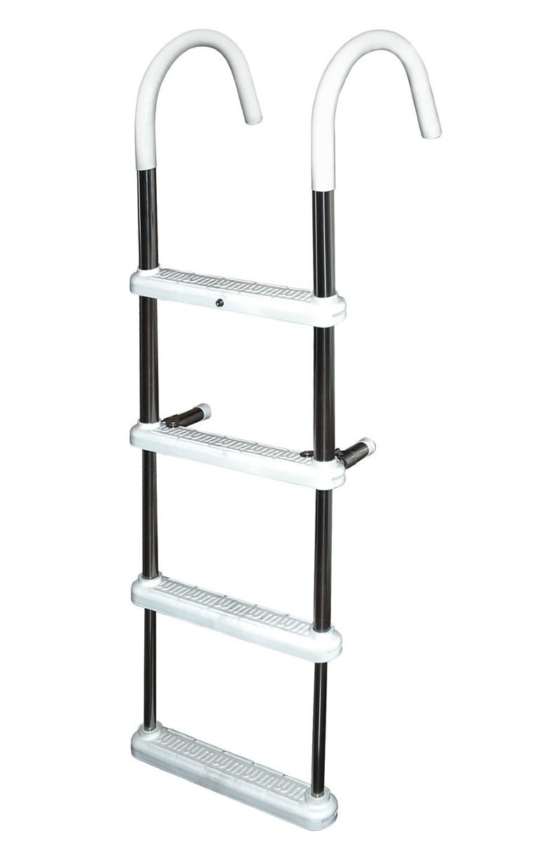5 Step Stainless Steel Gunwale 11 in. Hook Ladder-1