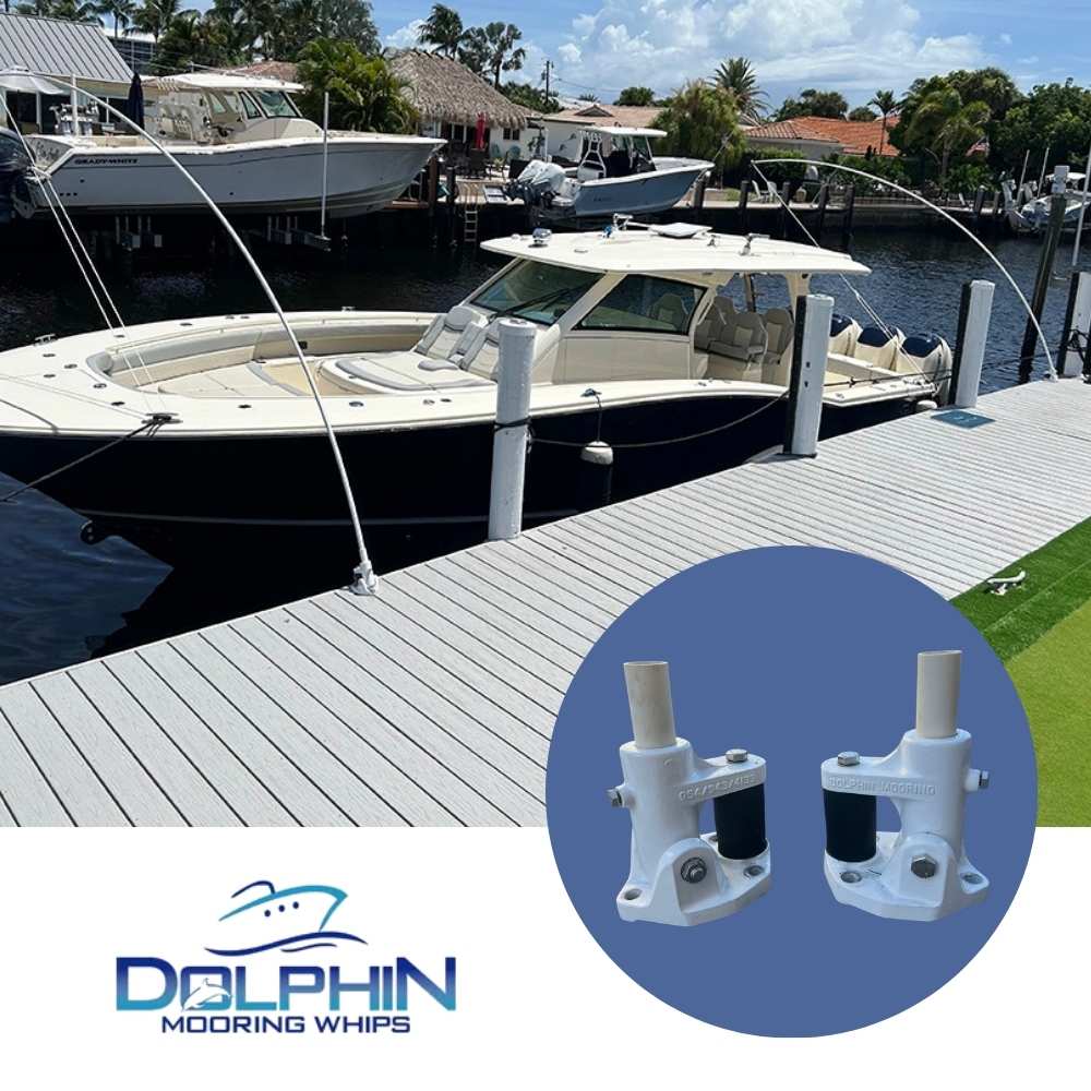 Dock Builders Supply 20' to 37' Boat Length Heavy Duty Take-A-Part Mooring Whips
