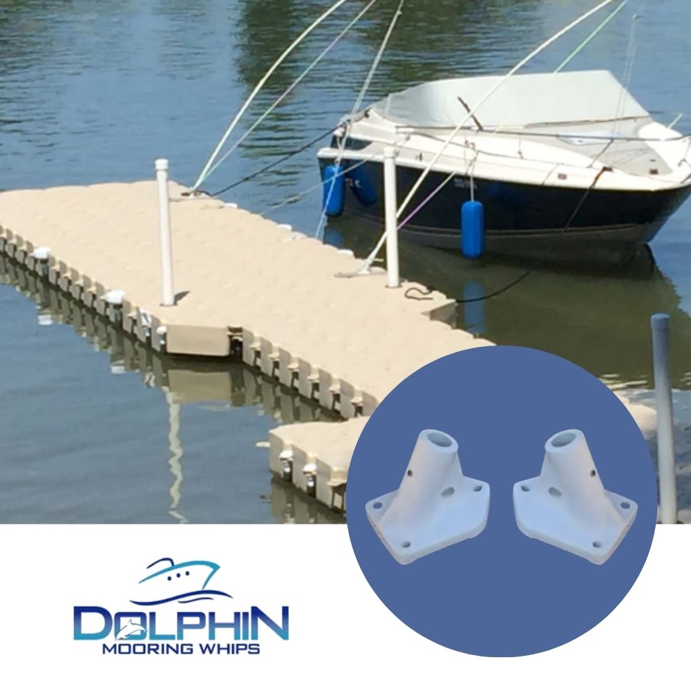 Dock Builders Supply Standard Duty Take-A-Part Mooring Whips for boats 20' to 23'-1