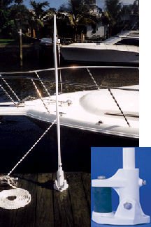 Dock Builders Supply 37' to 50' Boat Length Heavy Duty Take-A-Part Mooring Whips-1