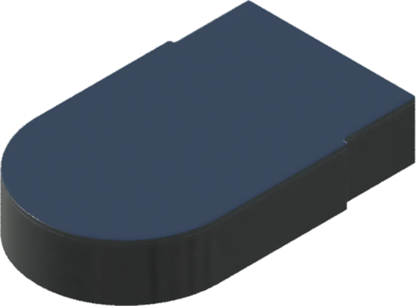 Flexmaster End Cap, Black-1