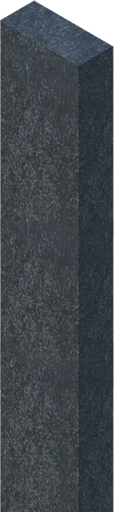 Recycled Plastic Lumber, 2" x 4" x 4' Long, for mounting Flexmaster dock fenders-1