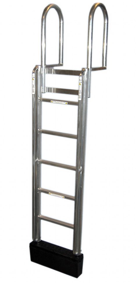 6 Step FLOATSTEP Aluminum Dock Ladders-1