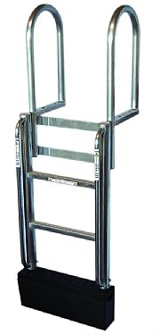3 Step FLOATSTEP Aluminum Dock Ladders-1
