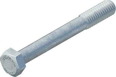1/2" x 4" Hex Bolt, Galvanized-1