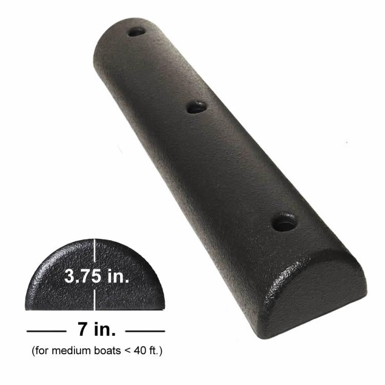Medium 3ft Hercules Dock Bumpers™, Black-1