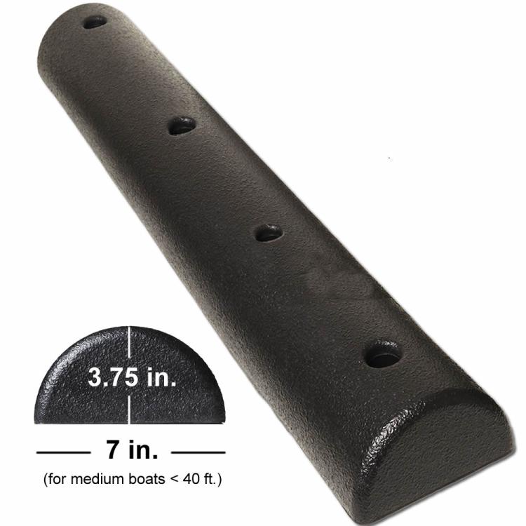 Medium 4ft Bumpers, Black-1