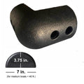 Medium Corner Hercules Dock Bumpers™, Black