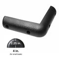 Small Corner Hercules Dock Bumpers™, Black (12in)