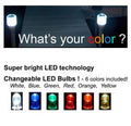 BLUE 2pk LEDs For Solar Dock Post Lights