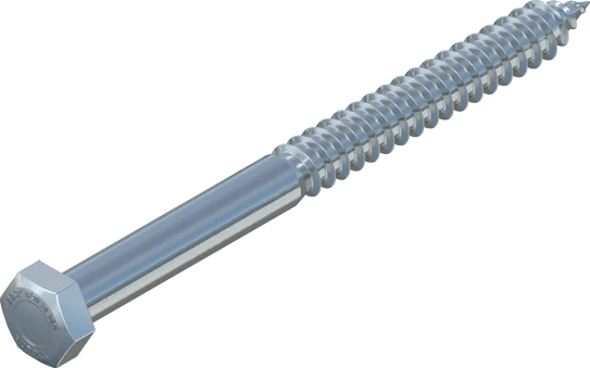 1/2" x 6" Hex Lag Bolt, Stainless Steel-1