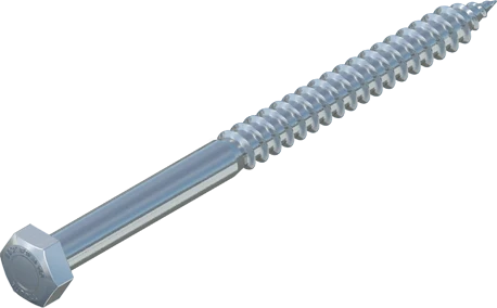 3/8" x 5" Hex Lag Bolt, Stainless Steel-1