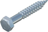 5/16" x 2" Hex Lag Bolt, Stainless Steel-1