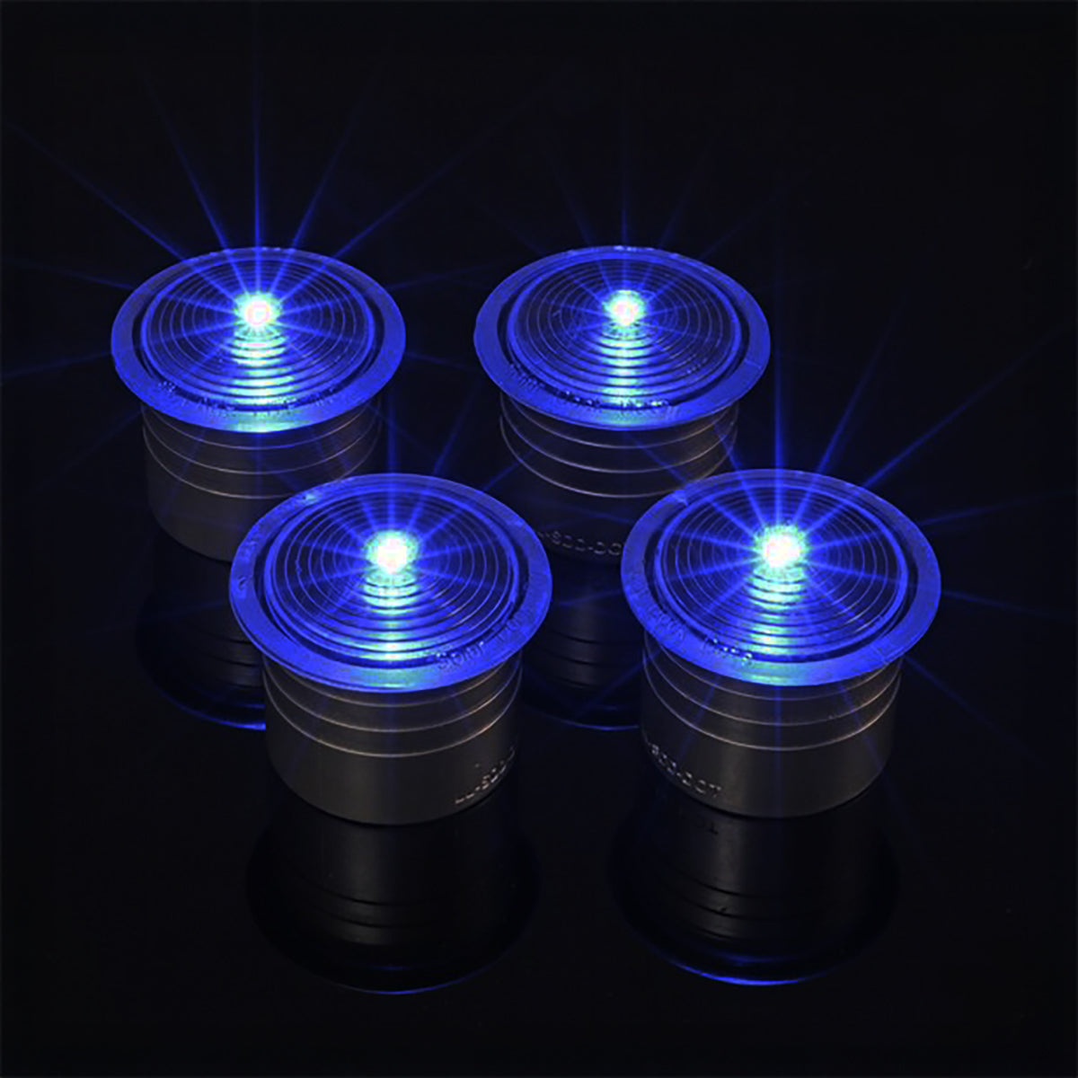 Solar Dock Dots - Blue - 4 Pack-1