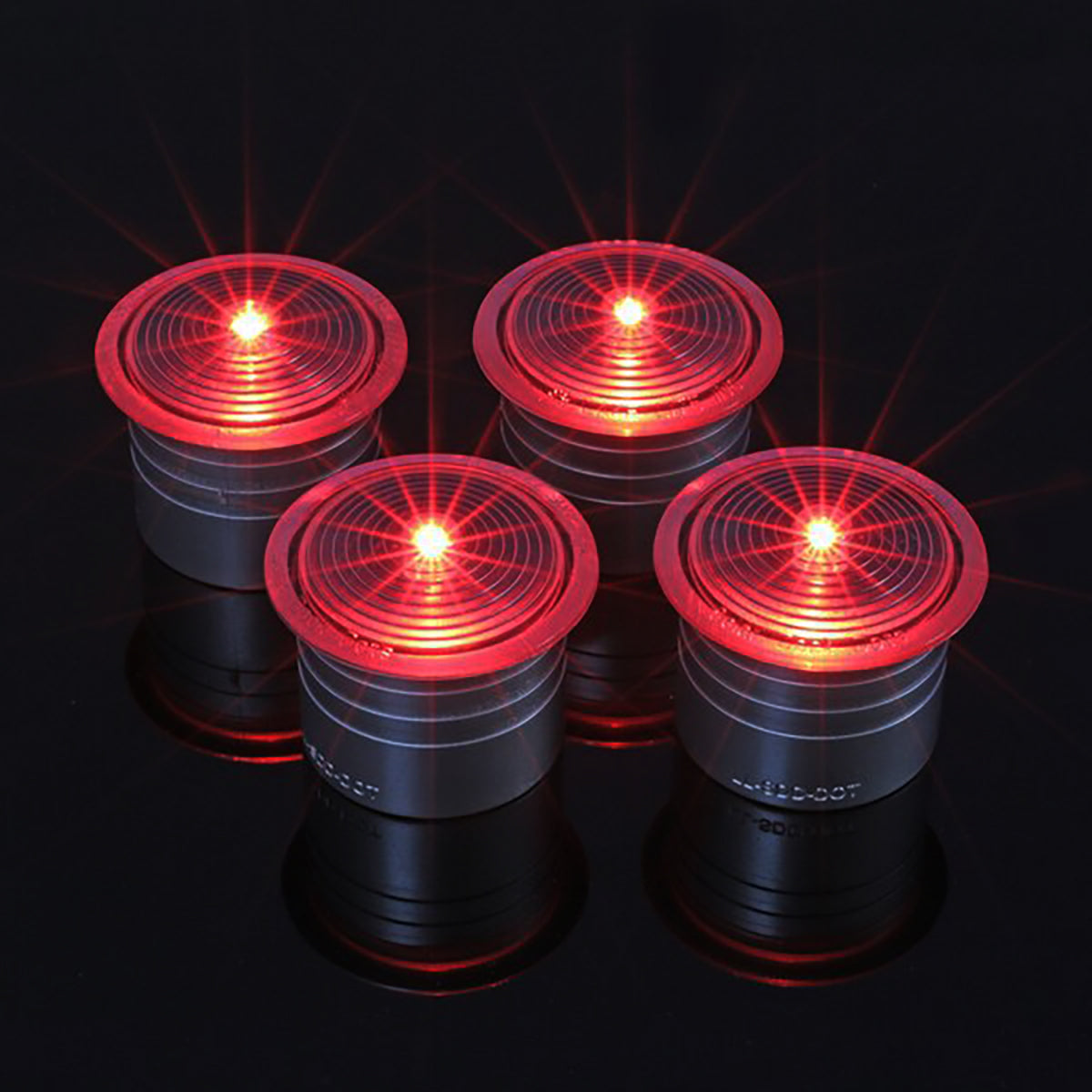 Solar LED Dock Dot Lights - 4 Pack-5