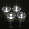 Solar LED Dock Dot Lights - 4 Pack