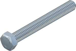 3/8" x 3" Hex Tap Bolt, Stainless Steel-1