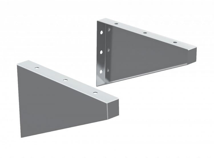 TitanSTOR Aluminum Offset Dock Box Brackets-1