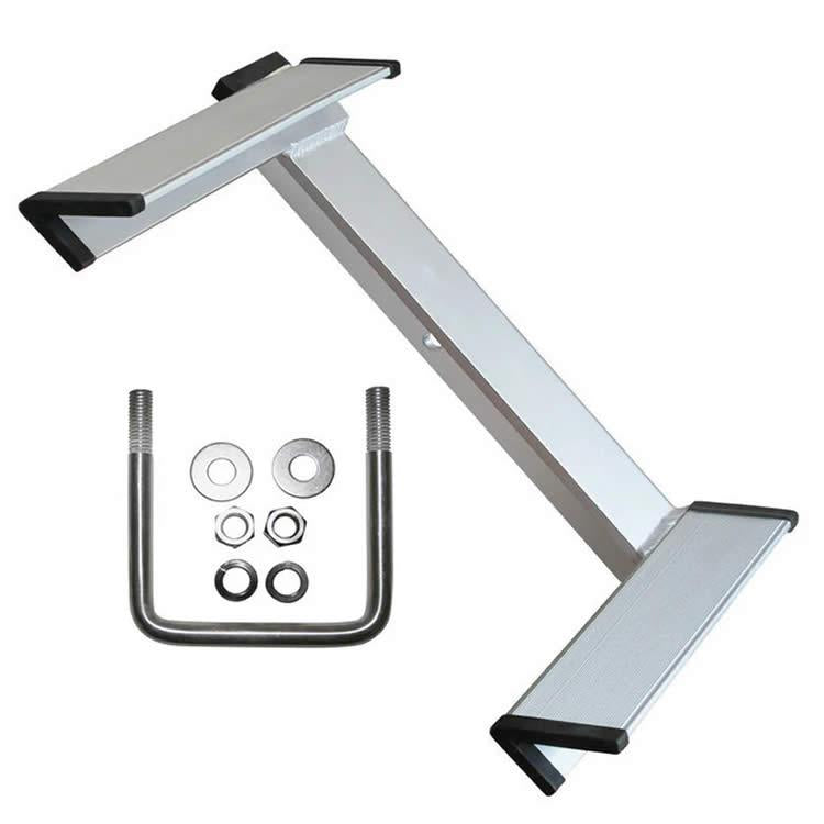 2-Step EZ Trailer Step, Anodized Aluminum-1