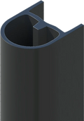 Flexmaster Dock Fender 3' Long Black, unmounted