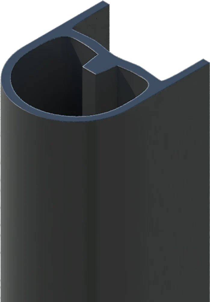 Flexmaster Dock Fender 3' Long Black, unmounted