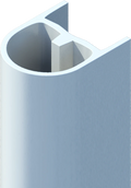 Flexmaster Dock Fender 4' Long White, unmounted