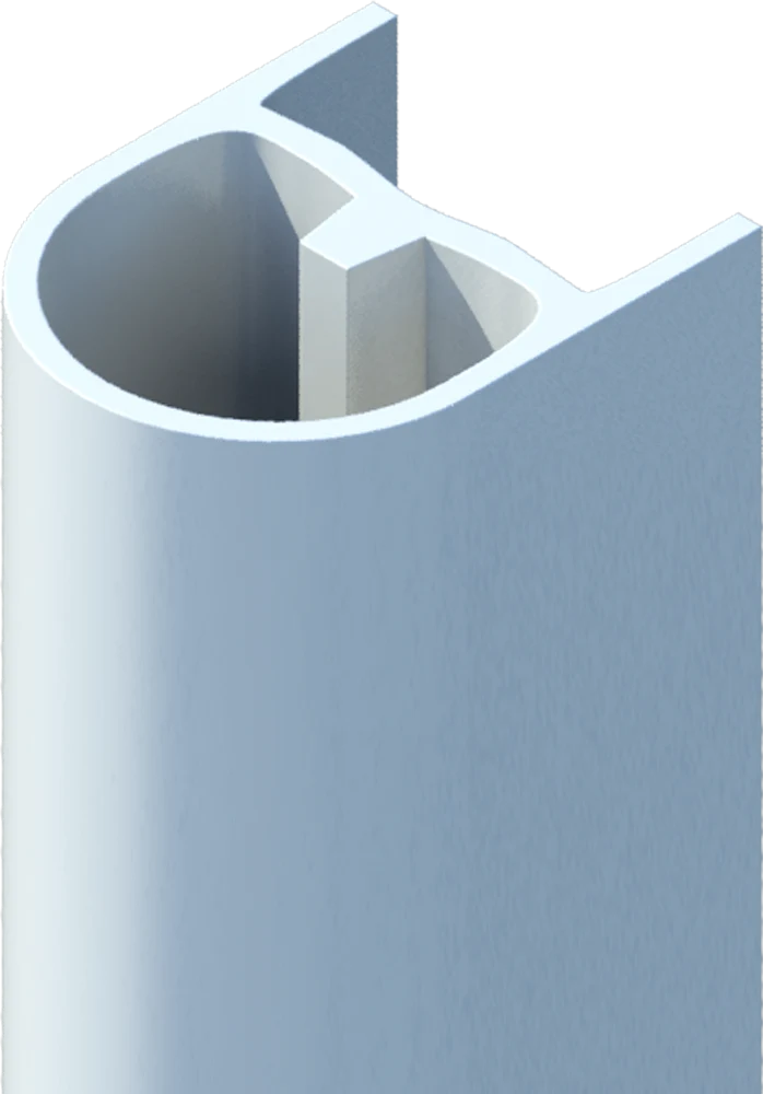 Flexmaster Dock Fender 3' Long White, unmounted